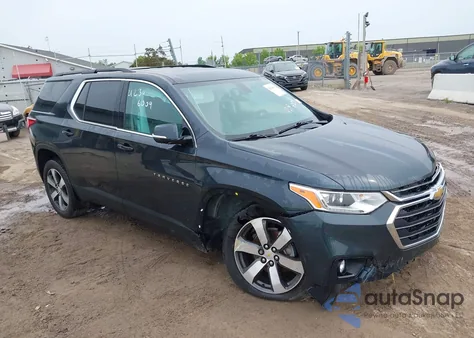2019 Chevrolet Traverse 3Lt из США, поврежденный, VIN 1GNEVHKW5KJ158989